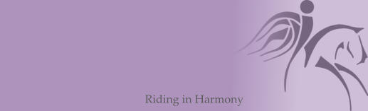 Riding in Harmony